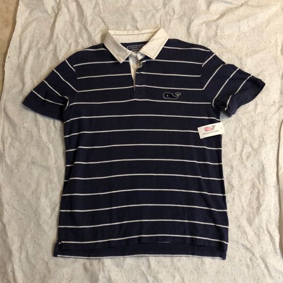 New Vineyard Vines Rugby Polo Shirt - Picture 1 of 4